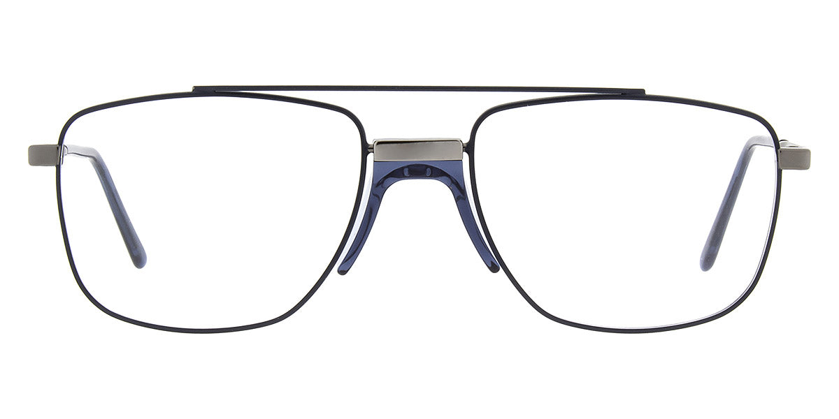 Andy Wolf® Kolbe ANW Kolbe F 55 - Silver/Blue F Eyeglasses