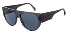 Andy Wolf® Kurt Sun ANW Kurt Sun C 57 - Gray C Sunglasses