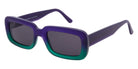 Andy Wolf® Mallow Sun ANW Mallow Sun 06 52 - Violet/Teal 06 Sunglasses