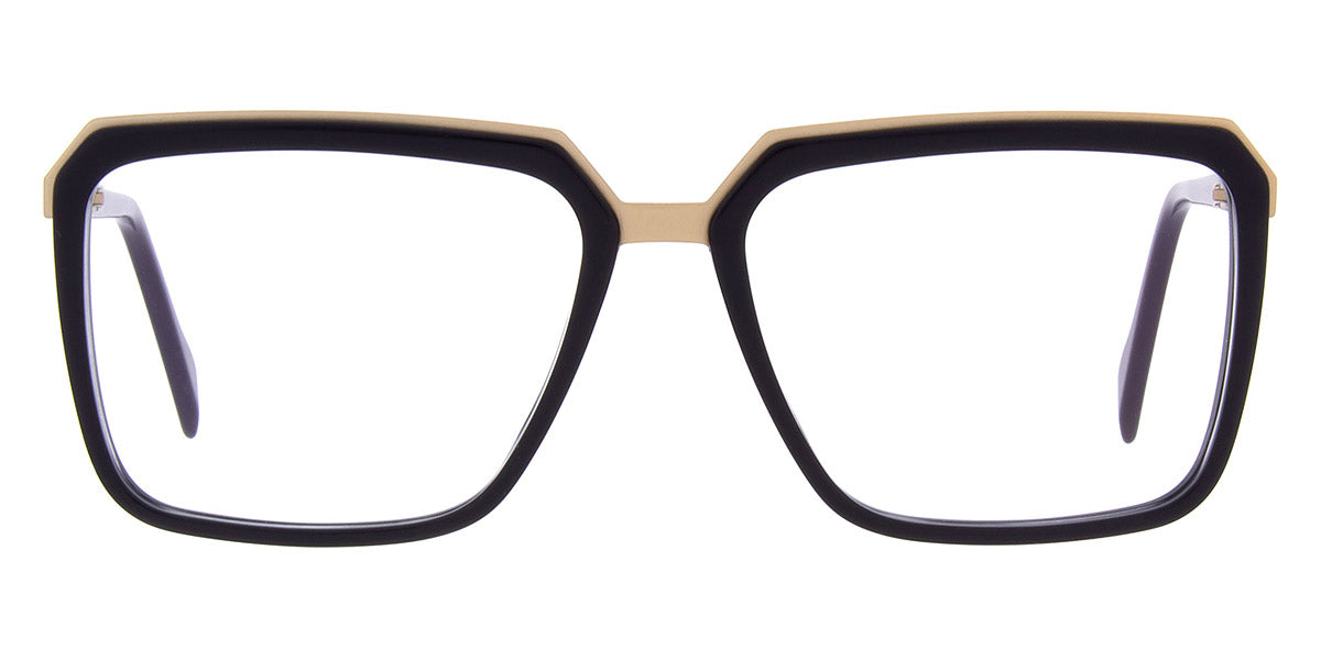 Andy Wolf® Manzu ANW Manzu 01 57 - Black/Gold 01 Eyeglasses