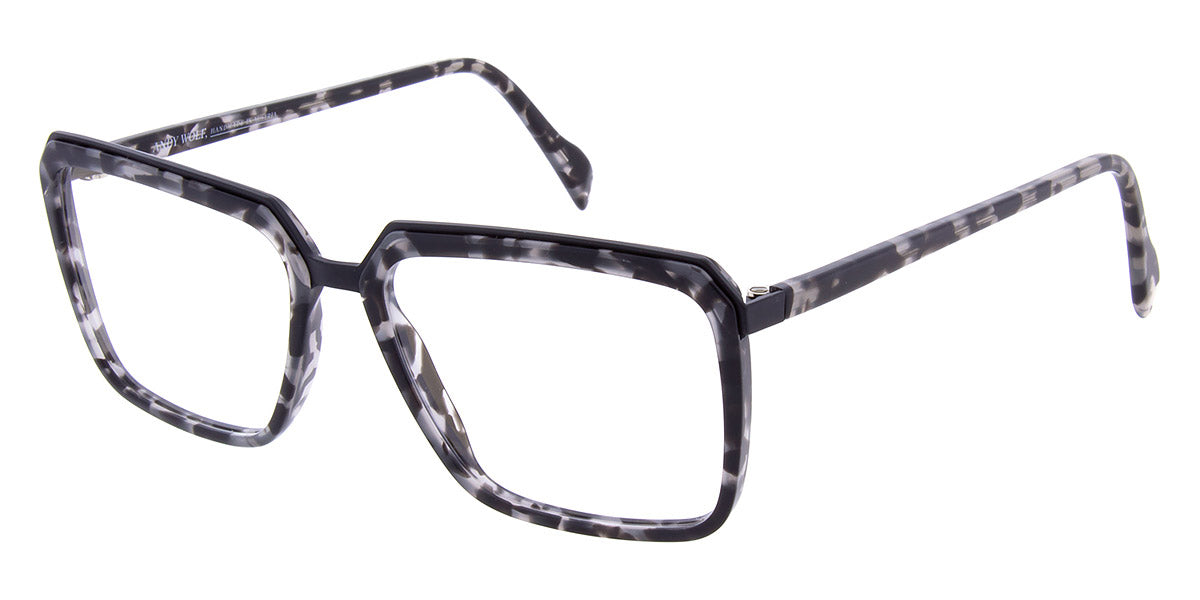 Andy Wolf® Manzu ANW Manzu 05 57 - Black/Gray 05 Eyeglasses