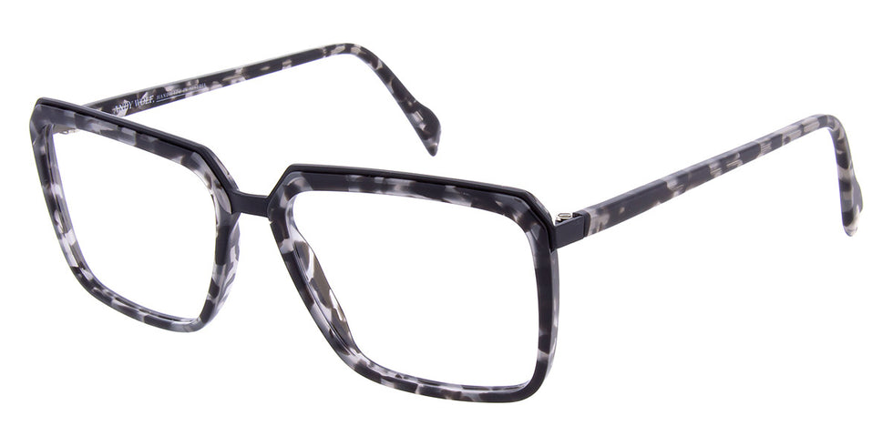Andy Wolf® Manzu ANW Manzu 05 57 - Black/Gray 05 Eyeglasses