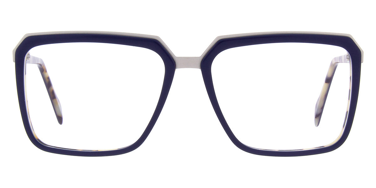 Andy Wolf® Manzu ANW Manzu 06 57 - Silver/Blue 06 Eyeglasses