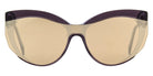 Andy Wolf® Maria Sun ANW Maria Sun E 146 - Violet/Gold E Sunglasses