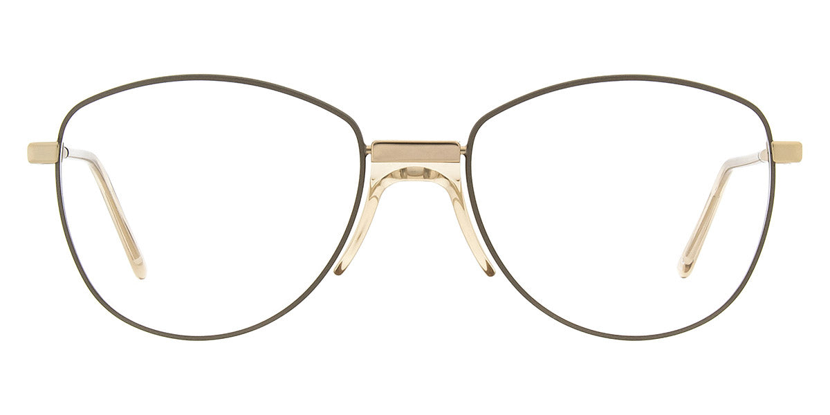 Andy Wolf® Marisol ANW Marisol F 55 - Gold/Brown F Eyeglasses