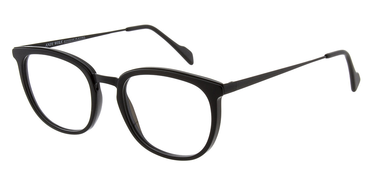 Andy Wolf® Marshall ANW Marshall 01 52 - Black 1 Eyeglasses