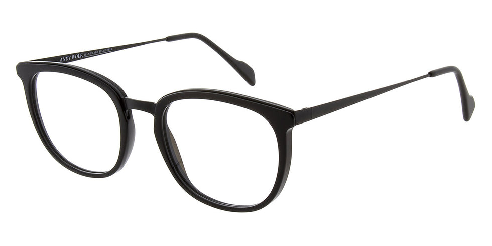 Andy Wolf® Marshall ANW Marshall 01 52 - Black 1 Eyeglasses