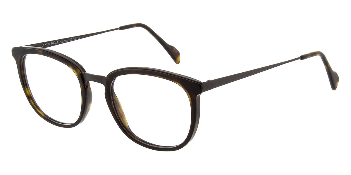 Andy Wolf® Marshall ANW Marshall 02 52 - Brown/Gun 02 Eyeglasses