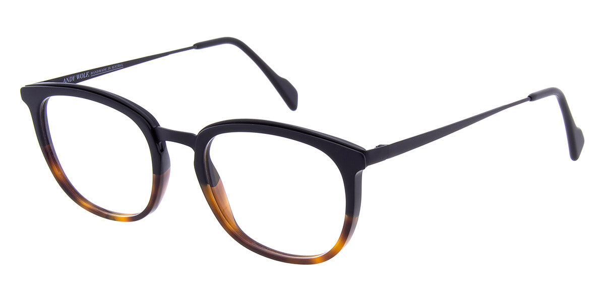 Andy Wolf® Marshall ANW Marshall 06 52 - Black/Brown 06 Eyeglasses