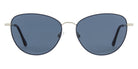 Andy Wolf® Michelle Sun ANW Michelle Sun 03 54 - Silver/Blue 03 Sunglasses