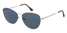 Andy Wolf® Michelle Sun ANW Michelle Sun 03 54 - Silver/Blue 03 Sunglasses