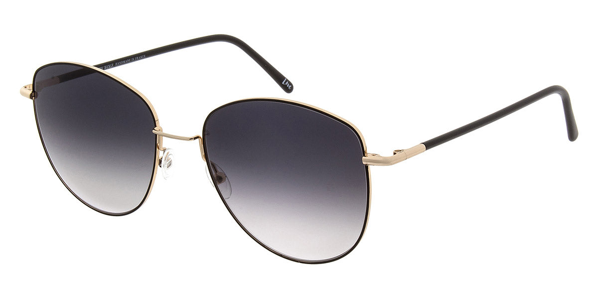 Andy Wolf® Mila Sun ANW Mila Sun A 57 - Gold/Black A Sunglasses