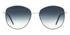 Andy Wolf® Mila Sun ANW Mila Sun B 57 - Silver/Blue B Sunglasses