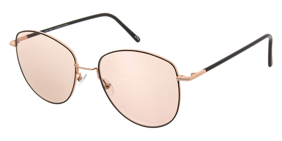 Andy Wolf® Mila Sun ANW Mila Sun D 57 - Rosegold/Black D Sunglasses