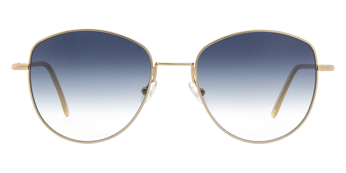 Andy Wolf® Mila Sun ANW Mila Sun J 54 - Gold/Yellow J Sunglasses