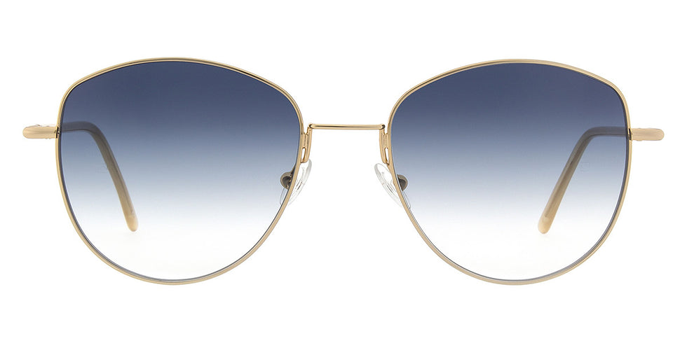Andy Wolf® Mila Sun ANW Mila Sun J 54 - Gold/Yellow J Sunglasses