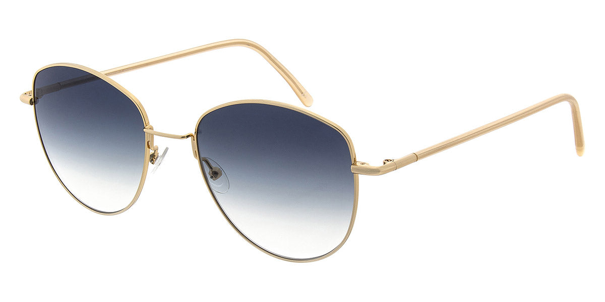 Andy Wolf® Mila Sun ANW Mila Sun J 54 - Gold/Yellow J Sunglasses