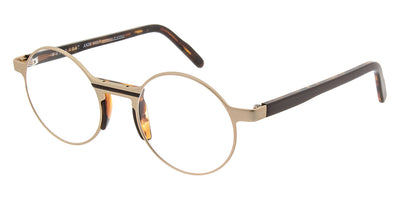 Andy Wolf® Olm ANW Olm B 47 - Gold/Brown B Eyeglasses