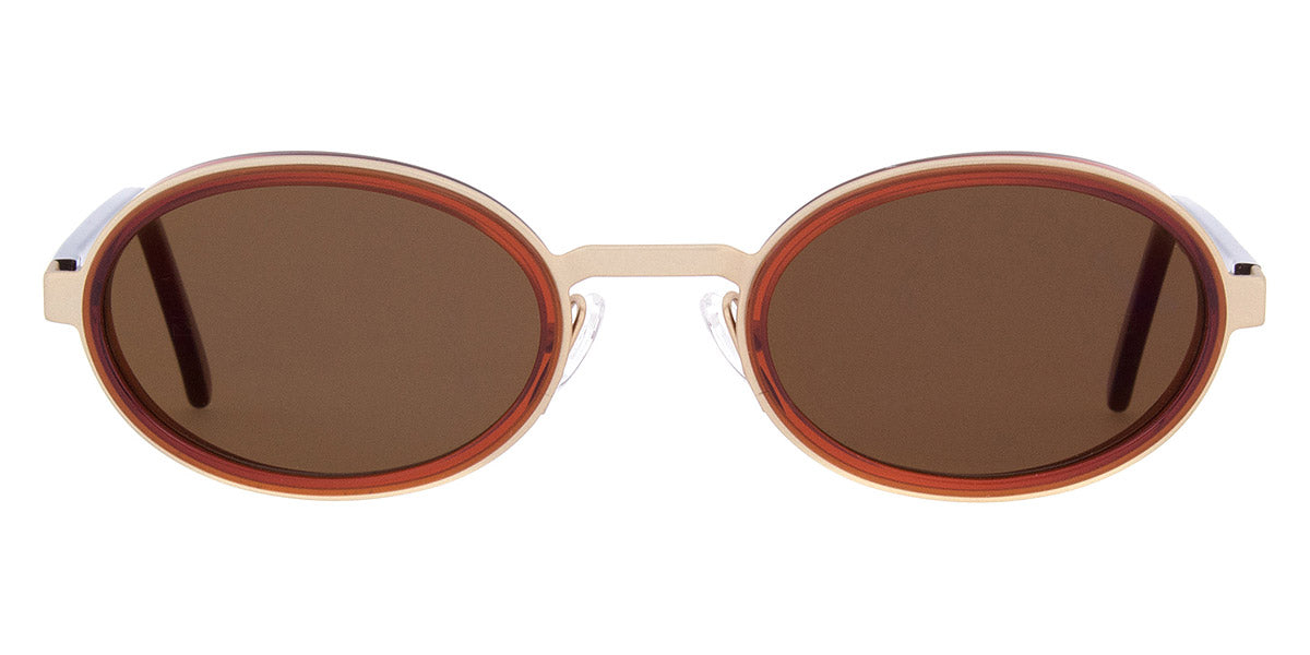 Andy Wolf® Omega Sun ANW Omega Sun 04 53 - Red/Gold 04 Sunglasses