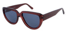 Andy Wolf® Peri Sun ANW Peri Sun 04 54 - Red 04 Sunglasses