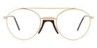 Andy Wolf® Reuben ANW Reuben B 48 - Brown B Eyeglasses