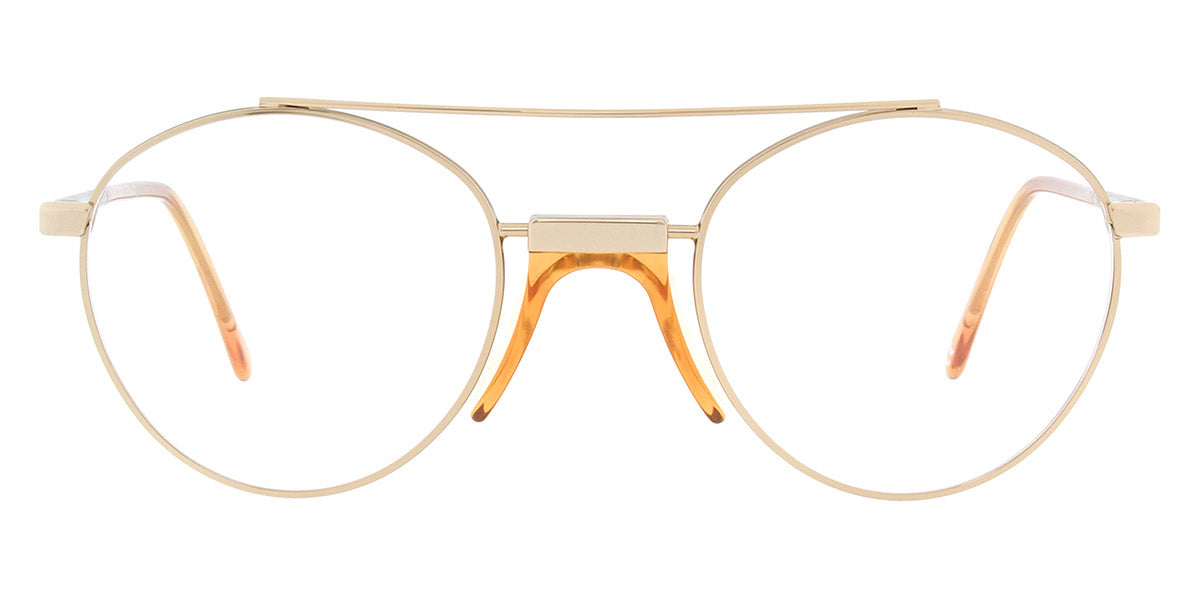 Andy Wolf® Reuben ANW Reuben E 48 - Gray/Gold E Eyeglasses