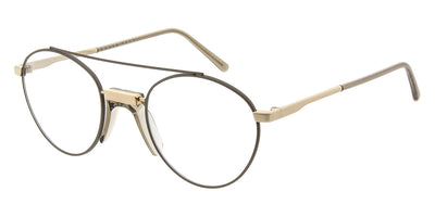 Andy Wolf® Reuben ANW Reuben F 48 - Gold/Brown F Eyeglasses