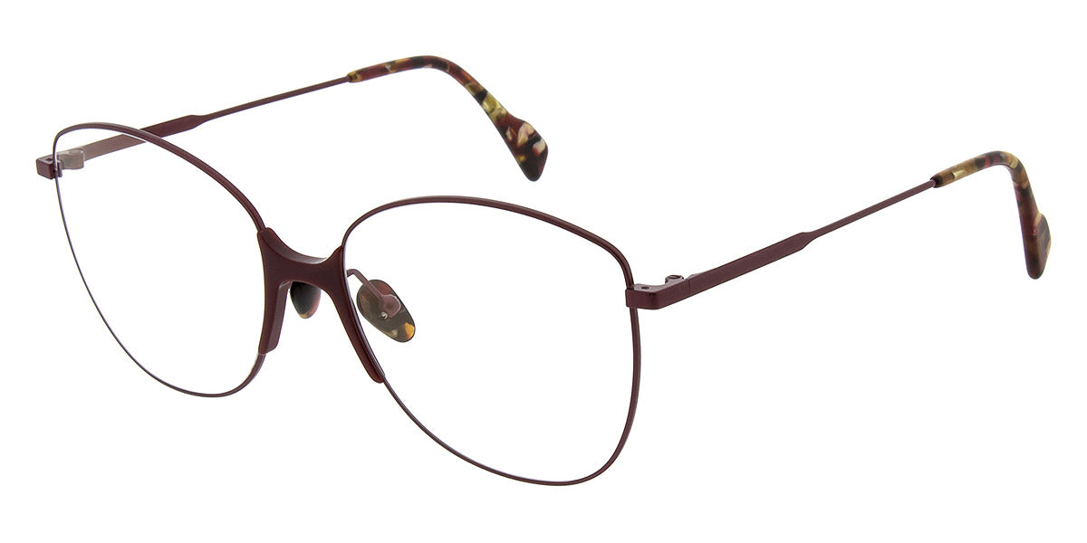 Andy Wolf® Saar ANW Saar 04 56 - Red 04 Eyeglasses