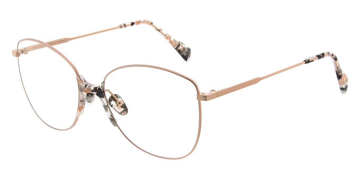 Andy Wolf® Saar ANW Saar 05 56 - Rosegold 05 Eyeglasses