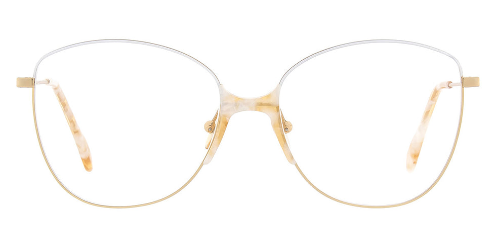 Andy Wolf® Saar ANW Saar 06 56 - Gold/White 06 Eyeglasses