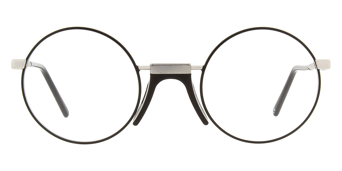 Andy Wolf® Sabol ANW Sabol A 46 - Silver/Black A Eyeglasses