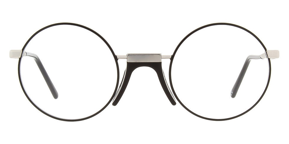 Andy Wolf® Sabol ANW Sabol A 46 - Silver/Black A Eyeglasses