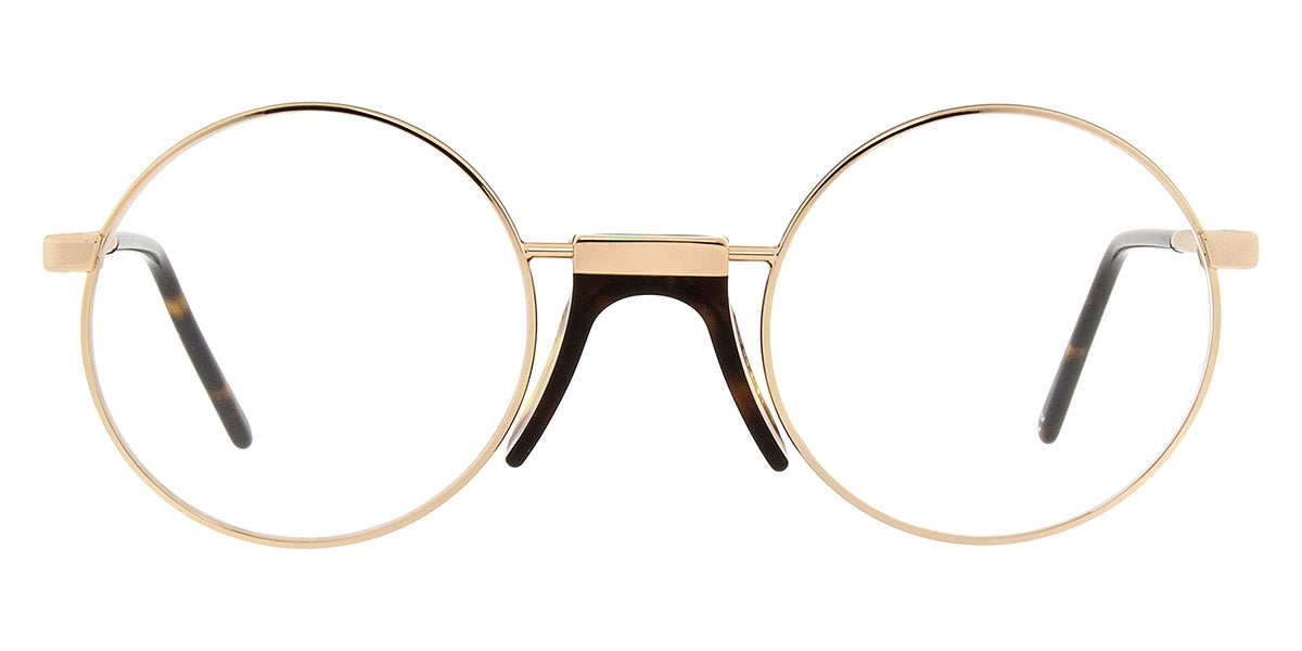 Andy Wolf® Sabol ANW Sabol B 46 - Gold/Brown B Eyeglasses
