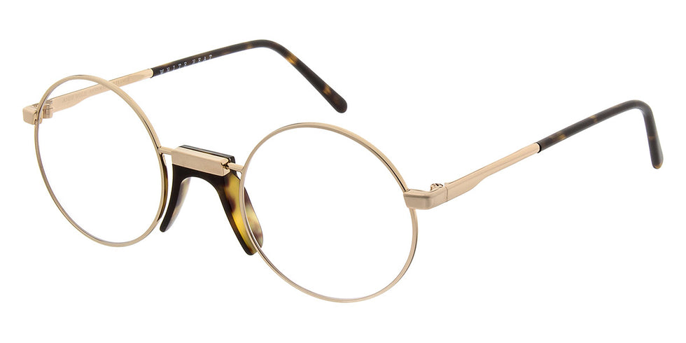 Andy Wolf® Sabol ANW Sabol B 46 - Gold/Brown B Eyeglasses
