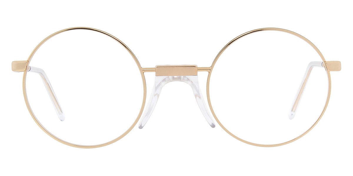 Andy Wolf® Sabol ANW Sabol C 46 - Gold/Crystal C Eyeglasses
