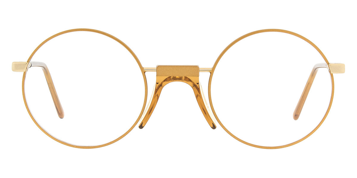Andy Wolf® Sabol ANW Sabol D 46 - Gold/Orange D Eyeglasses
