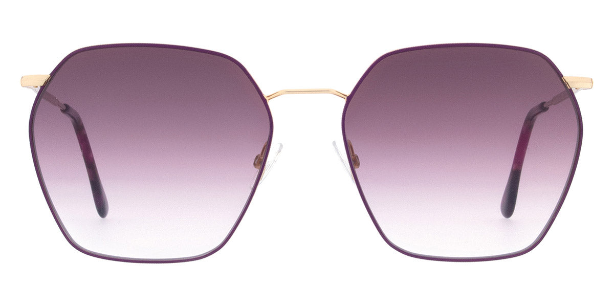 Andy Wolf® Sabs Sun ANW Sabs Sun 04 57 - Gold/Berry 04 Sunglasses