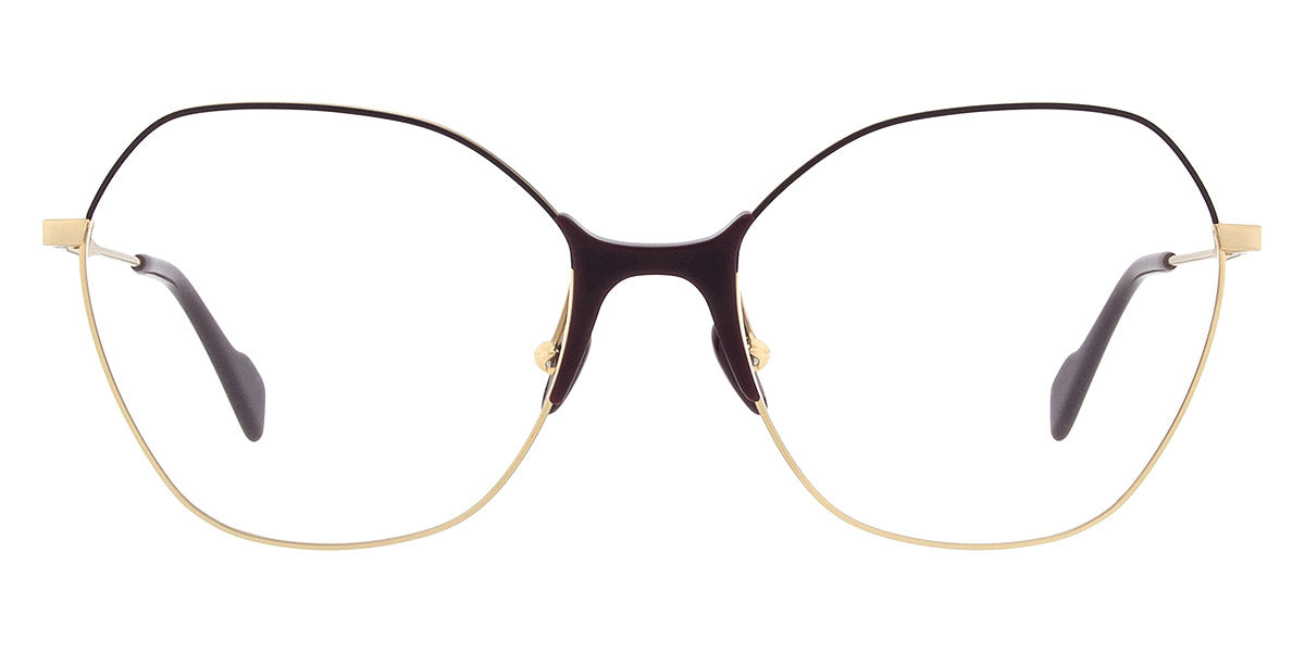 Andy Wolf® Salas ANW Salas 04 55 - Gold/Violet 04 Eyeglasses