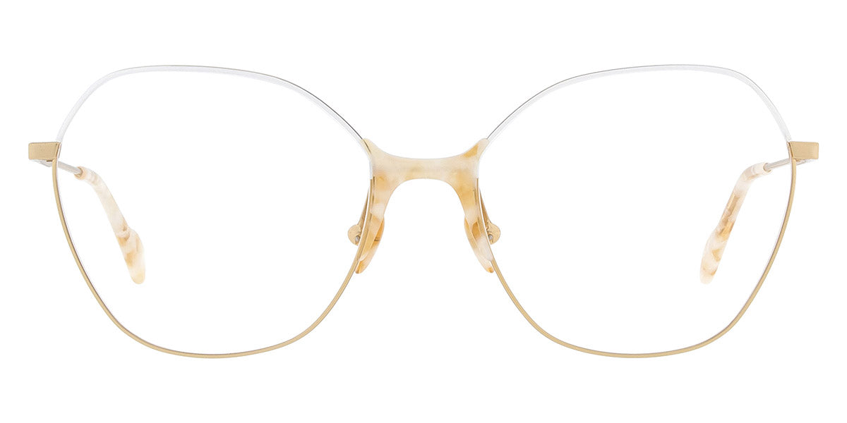 Andy Wolf® Salas ANW Salas 06 55 - Gold/White 06 Eyeglasses