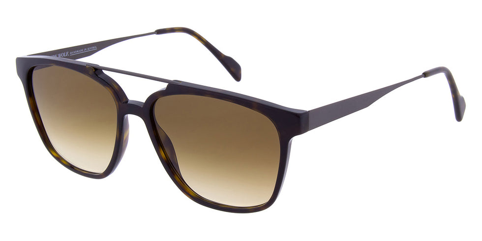 Andy Wolf® Samy Sun ANW Samy Sun 02 56 - Brown/Gun 02 Sunglasses