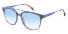 Andy Wolf® Samy Sun ANW Samy Sun 05 56 - Gray/Blue 05 Sunglasses