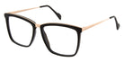 Andy Wolf® Sandle ANW Sandle 01 54 - Black/Rosegold 01 Eyeglasses