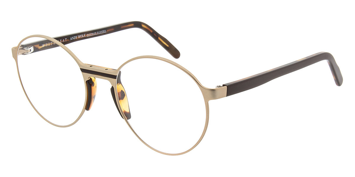 Andy Wolf® Sands ANW Sands B 53 - Gold/Brown B Eyeglasses