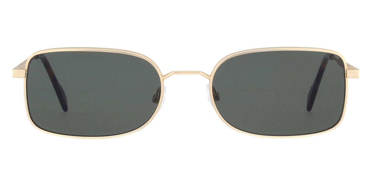 Andy Wolf® Saxon Sun ANW Saxon Sun 02 54 - Gold/Green 02 Sunglasses