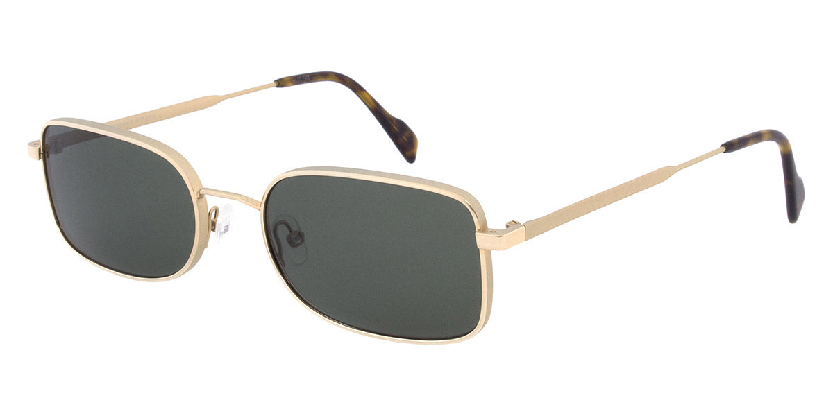 Andy Wolf® Saxon Sun ANW Saxon Sun 02 54 - Gold/Green 02 Sunglasses