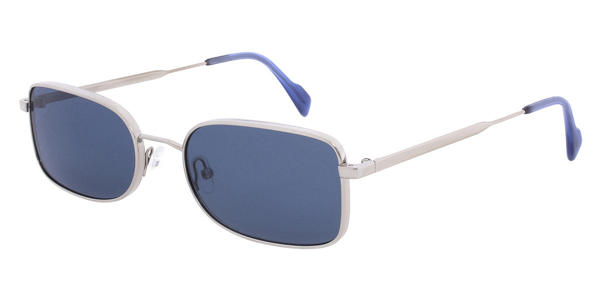 Andy Wolf® Saxon Sun ANW Saxon Sun 04 54 - Silver/Blue 04 Sunglasses