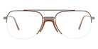 Andy Wolf® Serra ANW Serra E 57 - Brown E Eyeglasses
