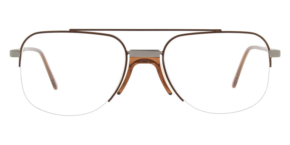 Andy Wolf® Serra ANW Serra E 57 - Brown E Eyeglasses