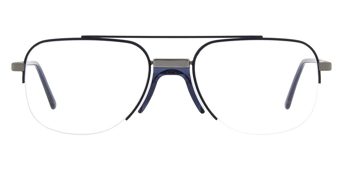 Andy Wolf® Serra ANW Serra G 57 - Gun/Blue G Eyeglasses