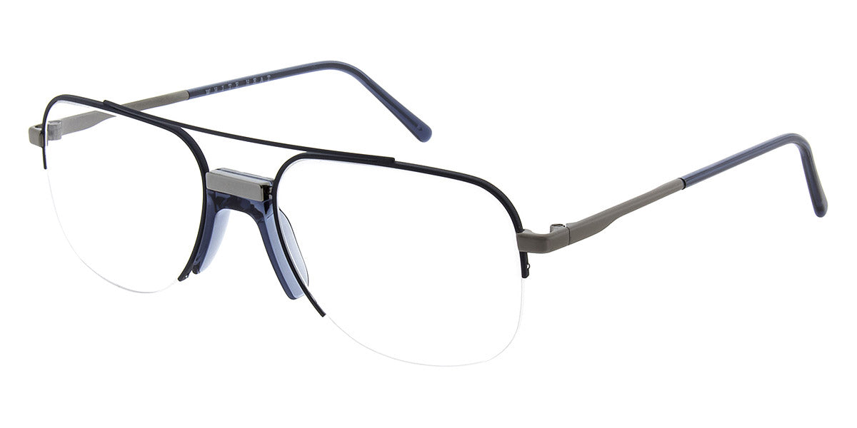 Andy Wolf® Serra ANW Serra G 57 - Gun/Blue G Eyeglasses